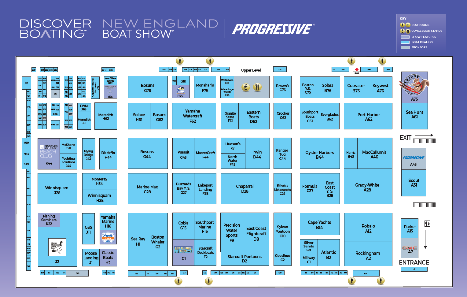 NEBs Show Map