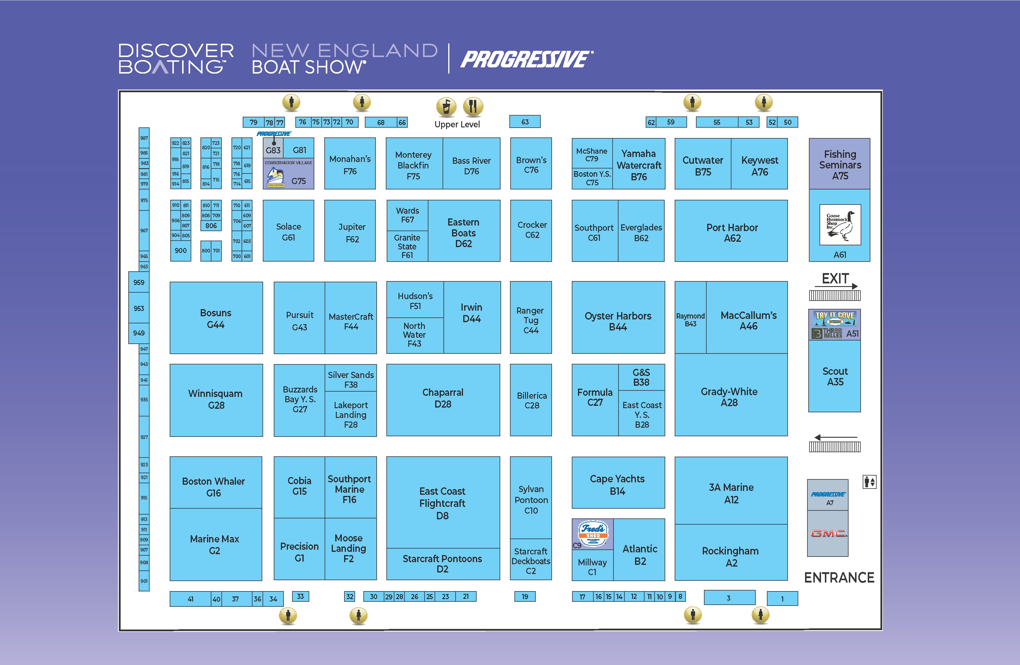 new england boat show map